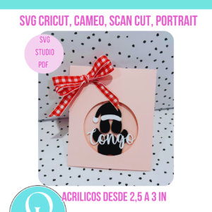 EMPAQUE ACRILICO UNIDAD / SVG, STUDIO, PDF / CRICUT, CAMEO, SCAN CUT, PORTRAIT / DIGITAL FILE