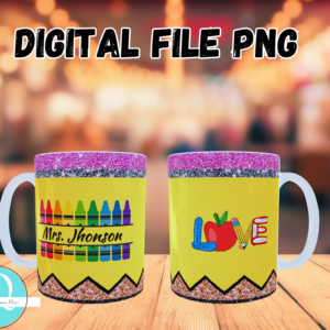 Taza de Maestras / Maestros / Teachers Day / PNG file / envoltura de taza de 11 oz / descarga instantanea