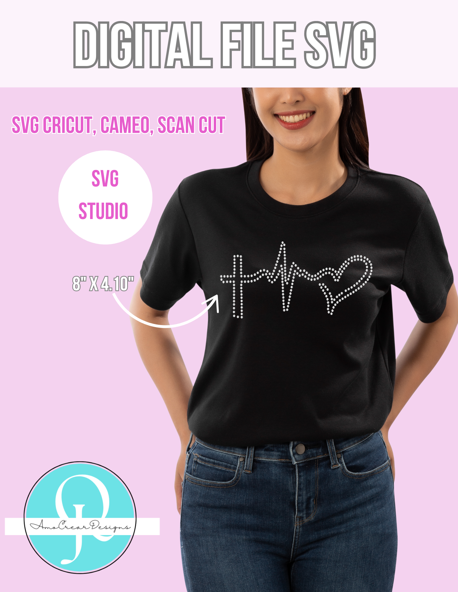 CRUZ LOVE / SVG / STUDIO / PEDRERIA DESIGN / DIGITAL FILE