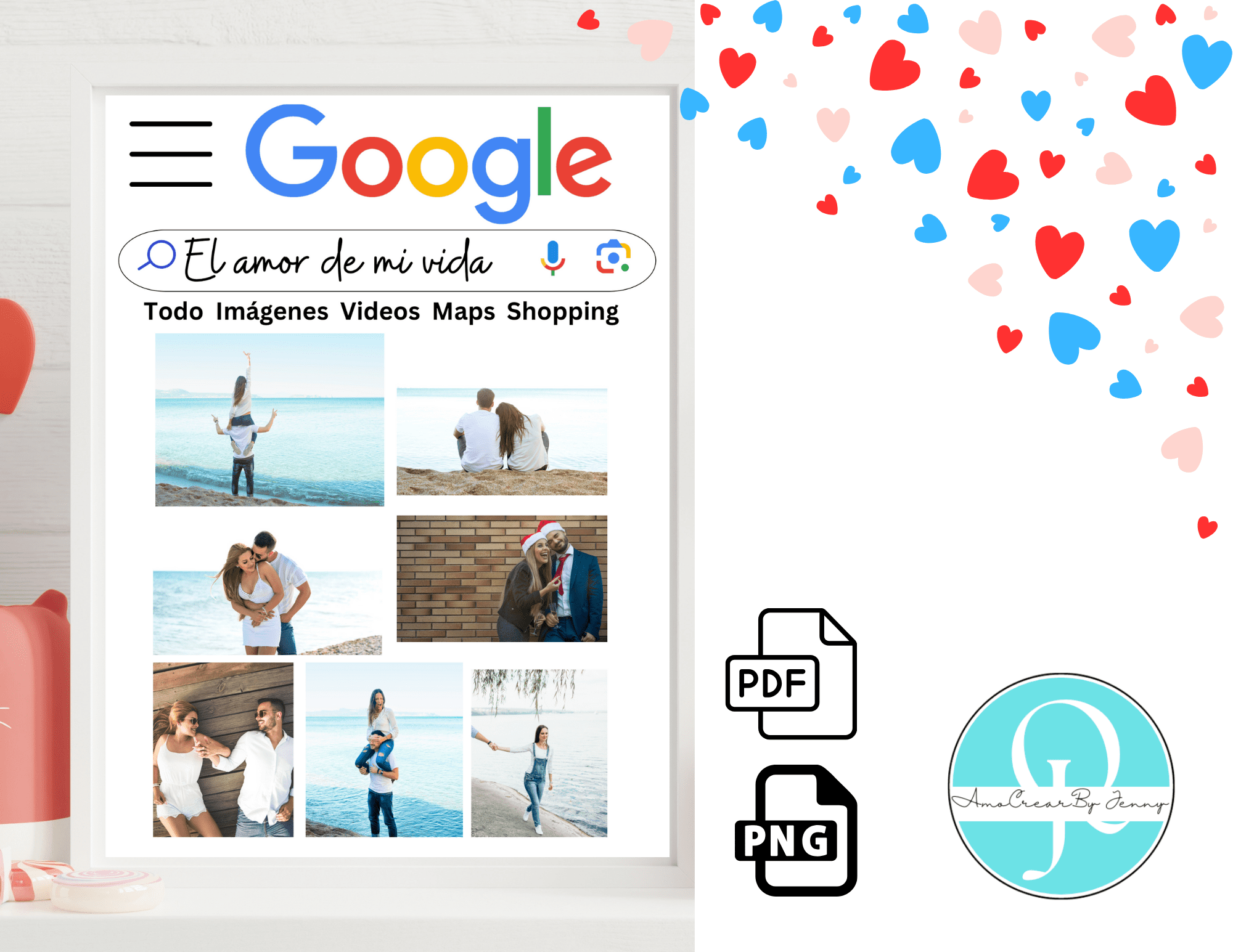 mockup busqueda de amor etsy