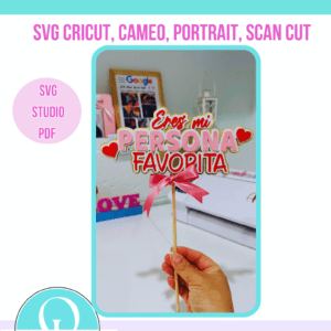 Cake topper Valentines / FREE / STUDIO / SVG / PDF / DIGITAL FILE /