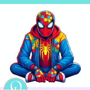 AUTISM SPIDER / PNG FILE / DIGITAL FILE / JPEG /